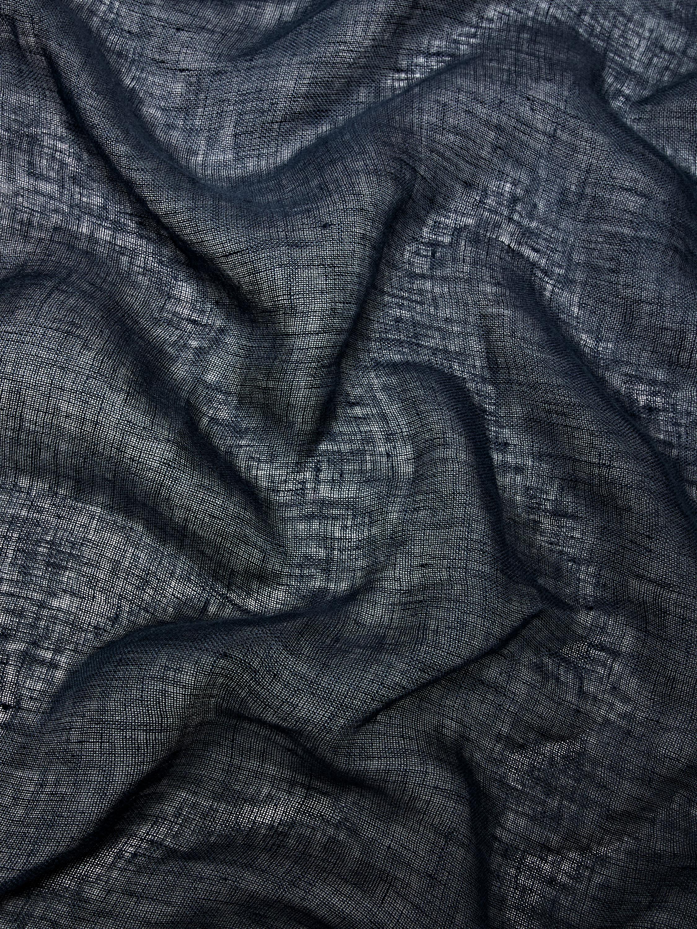 Foulard uni 100 % lin